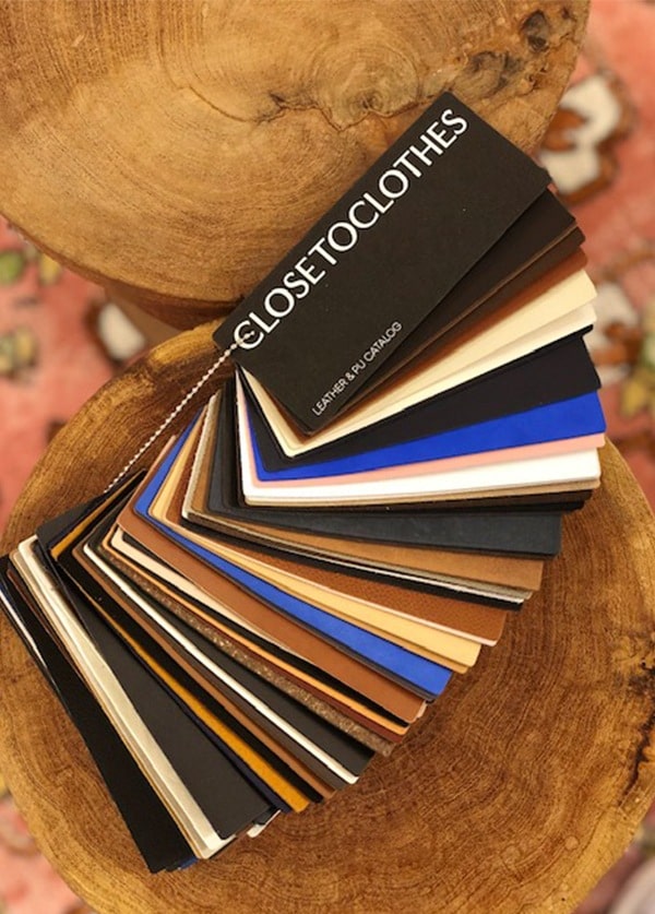 Close to Clothes leather range